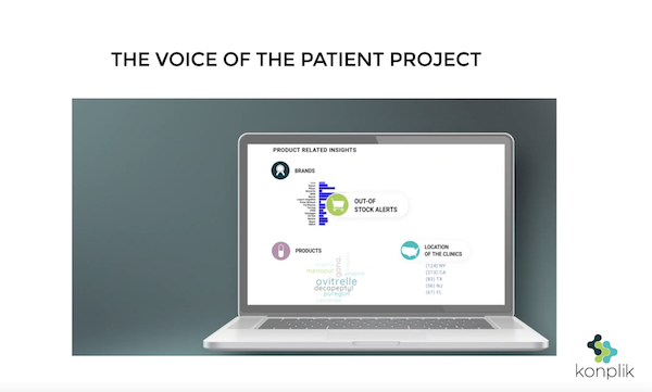 Screen capture of the Voice of the Patient case study VIDEO